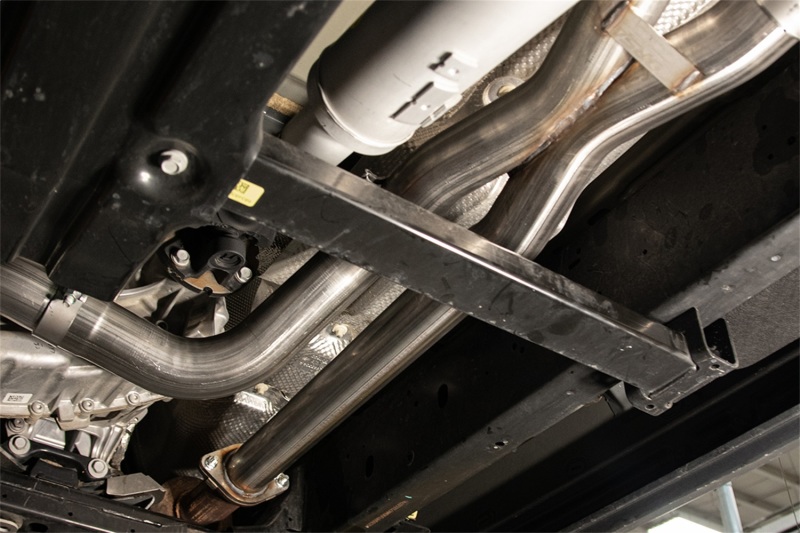 RAM TRX Performance Exhaust - Rear - CORSA Performance - Baja Catback Dual Rear Exit - Satin - `21-`24